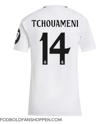 Real Madrid Aurelien Tchouameni #14 Hjemmebanetrøje Dame 2024-25 Kortærmet
